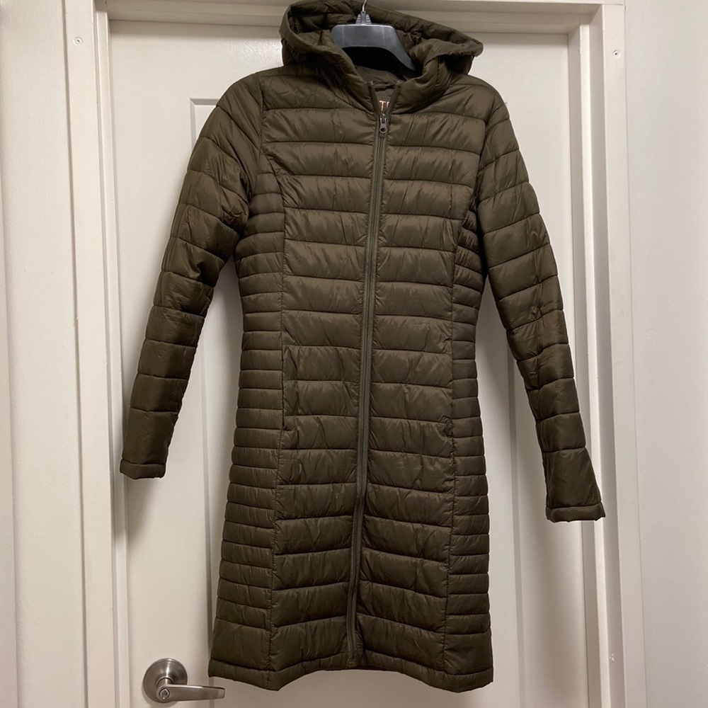 Green Ultra Light Jacket - puffer